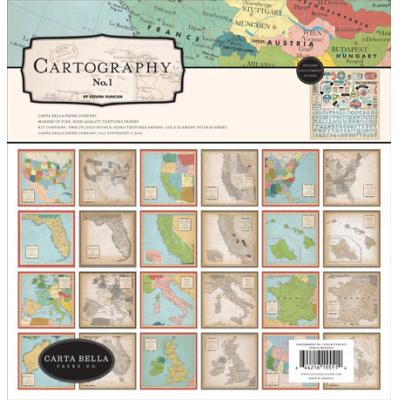 Carta Bella Cartography No.1 - Collection Kit